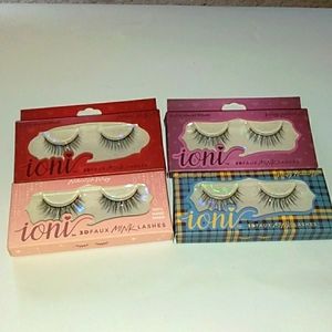 3D Faux Mink hand made lashes bundle with clue